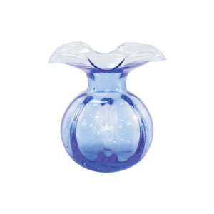 Open image in slideshow, Hibiscus Glass Colored Bud Vase
