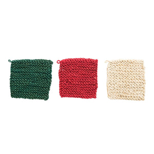 Square Crocheted Pot Holder